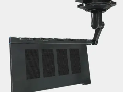 SCI FI MONITOR GAME READY LOW POLY  Low-poly 3D model