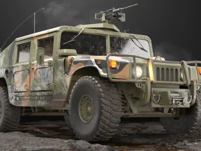  Hummer H1 HMMWV humvee PBR 