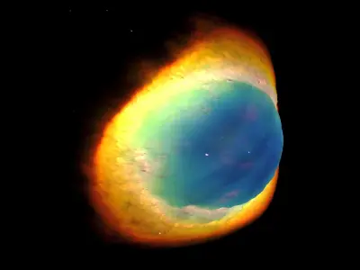 Ring Nebula 3D model