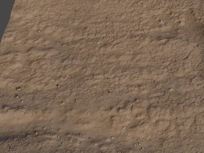 Gravelsand10  3D model