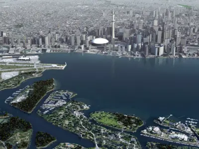 Toronto City Canada 3D model