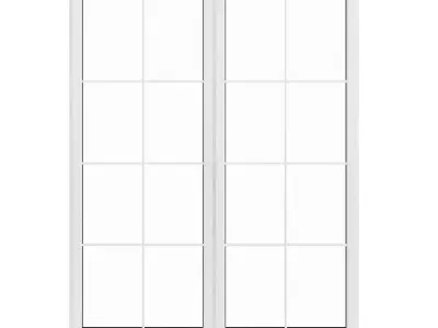 White Window 12 3D model