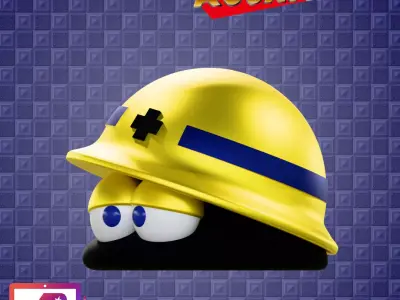 Metall or Met from Megaman Free 3D print model