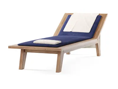 Tea House Sunbed Exteta 3D model