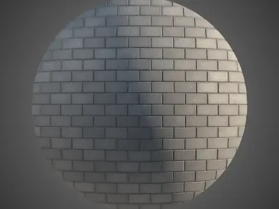 8K Large Scale Pavement Running Bond - 15 Variatons Texture