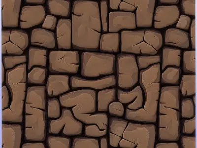 Stylized Floor Seamless Texture Texture 12