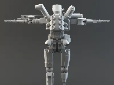 PathFinder V2 Apex Legends LowPoly  3D model