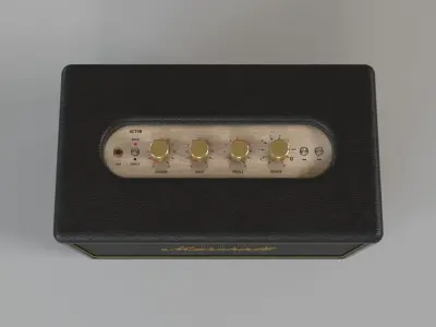 Marshall Stanmore Black Multi-Room Wifi Speaker 3D model