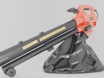 Leaf Blower 3D Model HD 3D model