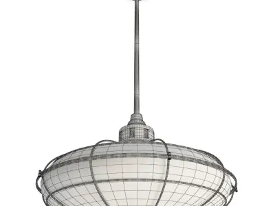 Industrial Pendant Light Connell 3D model