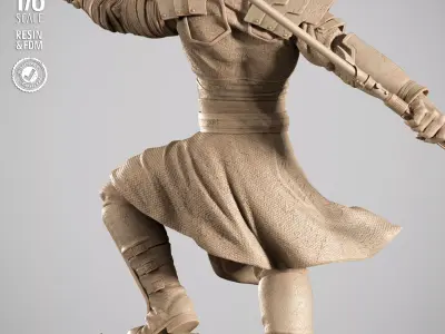 STAR WARS Savage Opress Sculpture 3D print model
