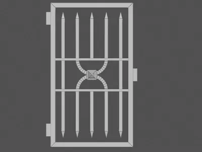 Enclave game -Zurana Hideout GATE Low Poly Free low-poly 3D model