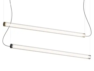 Andcosta VITREO HORIZONTAL Hanging lamp 3D model