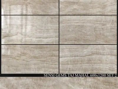 ABK Sensi Gems Taj Mahal 600x1200 Set 2 3D model