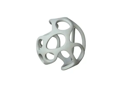 SciFi Cube Object No 39537 Low Poly Shape Texture