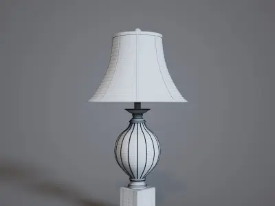 Table Lamp 14 JV01 3D model