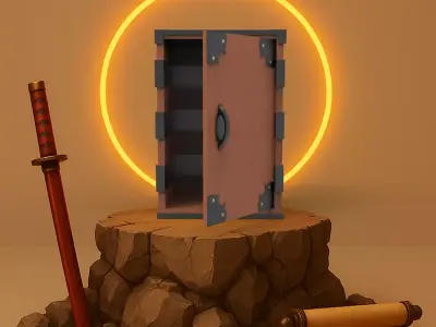 Nezukos Box Demon Slayer 3D print model