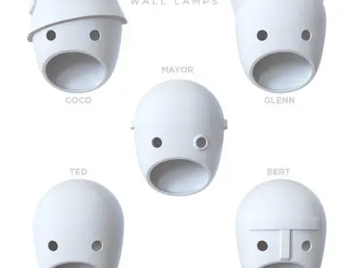 The Party Wall Lamps 3D model