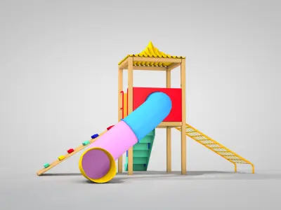 Playground Due 3D model