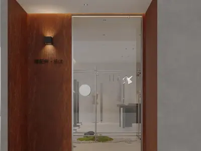 clothing store interior  3D model