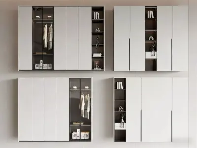 Modern Minimalist Wardrobe 3D model