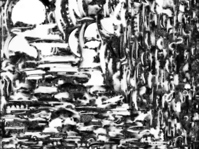 Solar Flame Ring with Citrine Center - Luxury 3D Model Low-poly 3D model