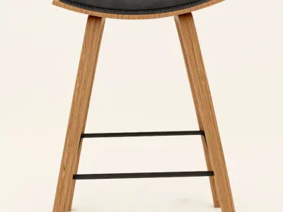 Denis Bar Chair 3D model