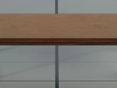 Coffe table PBR 3D model