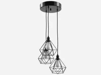 Trybo Wire Pendant Diamond  3D model