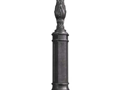 Classic street Outdoor landscape light Lamp Lantern 3D model purchase