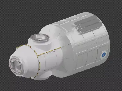 NASA Exploration Augmentation Module 3D model