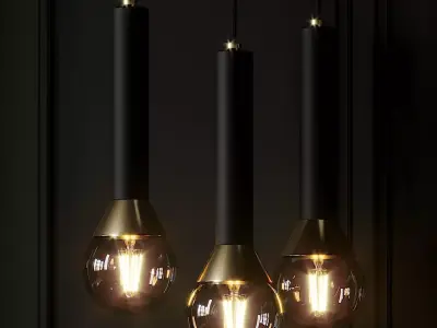 VIA PENDANT By Mitzi 3D model