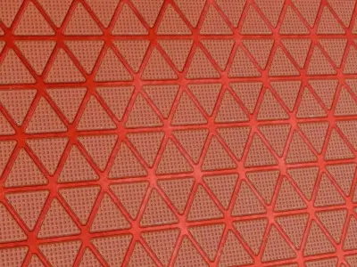 Redness Sci-Fi Floor PBR Seamless Texture