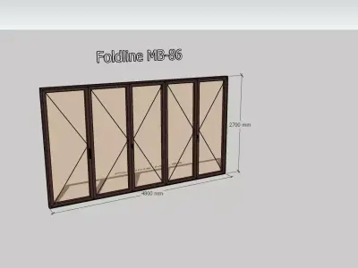 Fold line  3D model