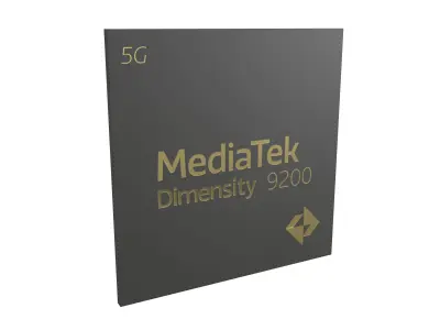 MediaTek Dimensity 9200 CPU v1 001 Low-poly 3D model