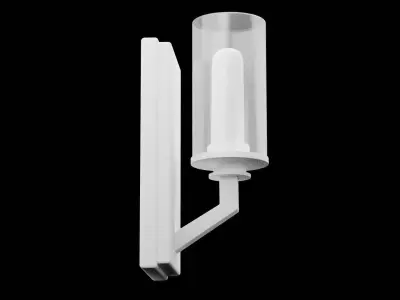 Wall Lamp Furniture Low-poly 3D model