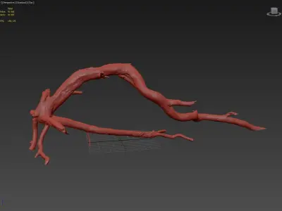 Dead tree 3d scan - SNA0003 3D model