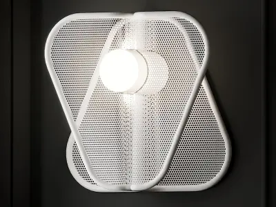 The Sovereign Wall Sconce by Studio Carol Egan 3D model