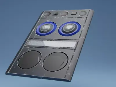 Bus reading light  Free 3D model