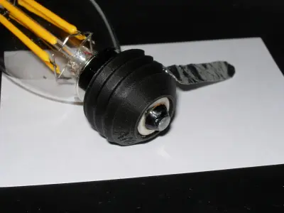 E14-E27 adaptor 3D print model