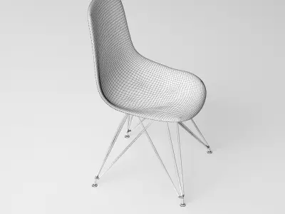 Dining Chair - High Quality Furniture 03 Low-poly 3D model