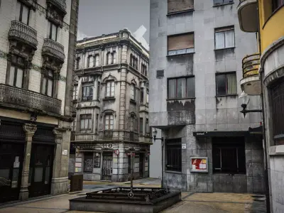 Art nouveau vs Brutalism photogrammetry raw scan 3D model