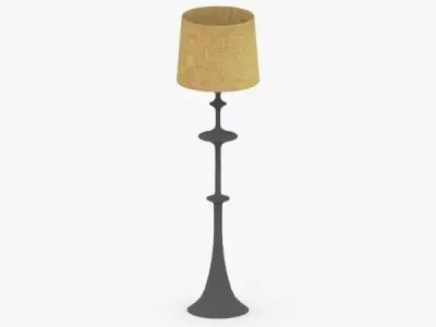 1363 - Table Lamp Low-poly 3D model