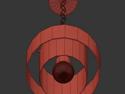 Cylinder Glass 3D model