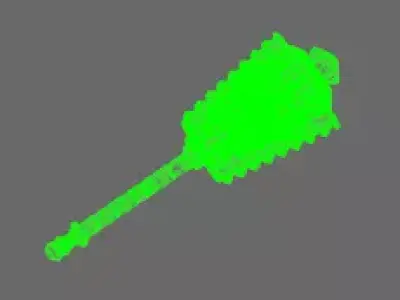 Cyber Samurai Greater Tetsubo NOHAND 3D print model