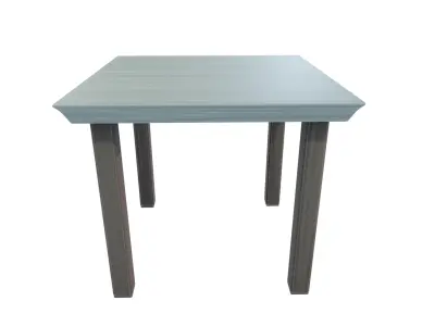 Outdoor Table Low-poly 3D model