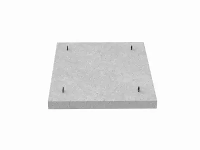 Concrete Panel 3D model