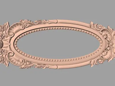 3D carved model furniture 3D design used for artcam aspire E763 3D model