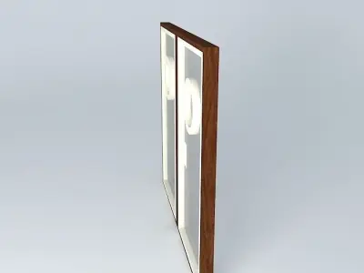 dfg door with two doors Free 3D model