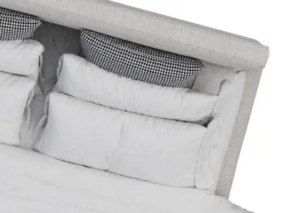 2D Floor Plan Furniture - Top View PSD - MORE than 300 cutouts 3D model